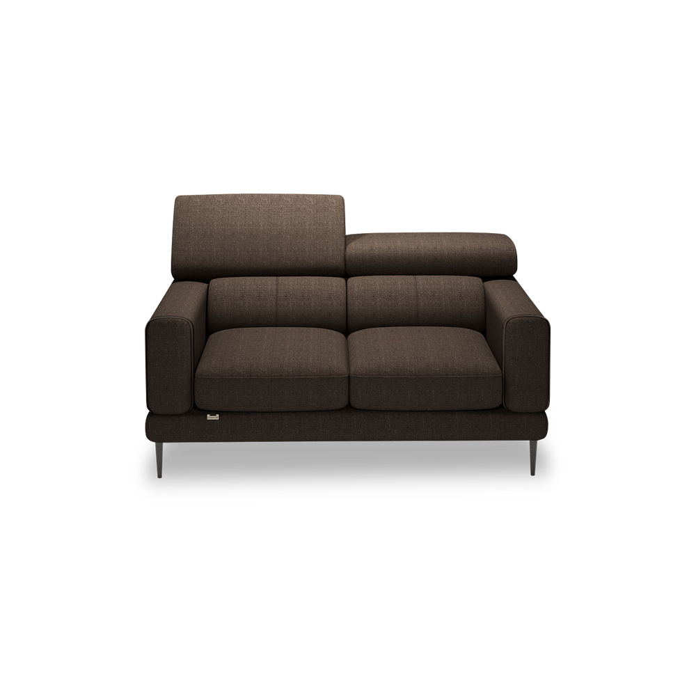 UNIQ - Pull-Out Fabric / Leather Sofa (2-seater)