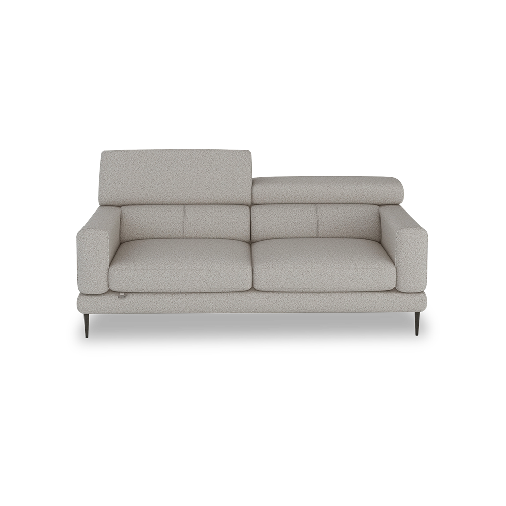 UNIQ - Pull-Out Fabric / Leather Sofa (3-seater)