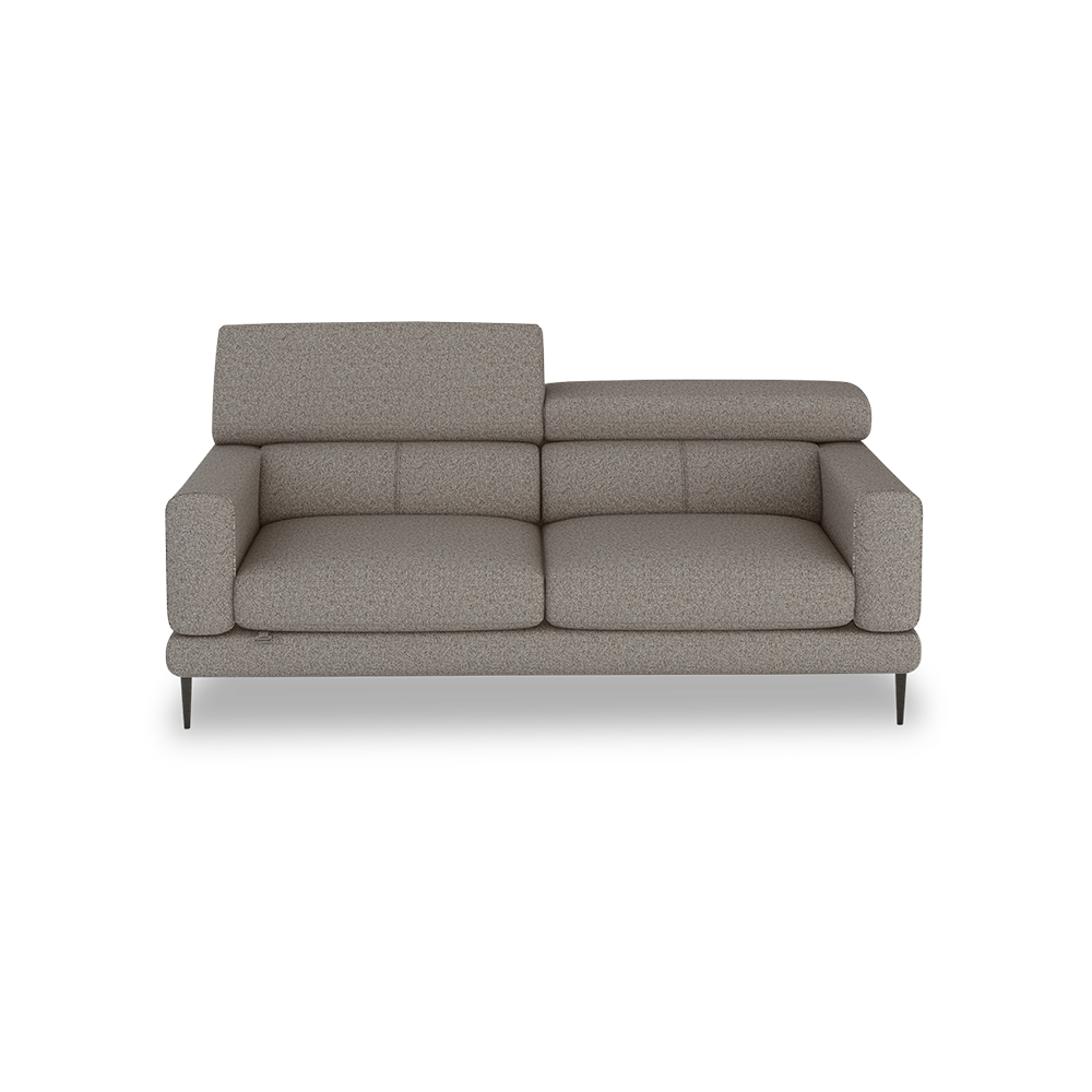 UNIQ - Pull-Out Fabric / Leather Sofa (3-seater)