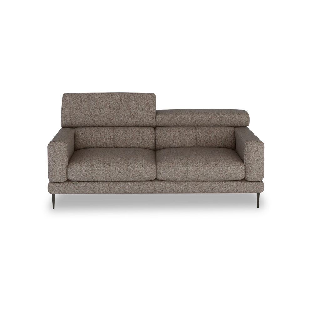 UNIQ - Pull-Out Fabric / Leather Sofa (3-seater)