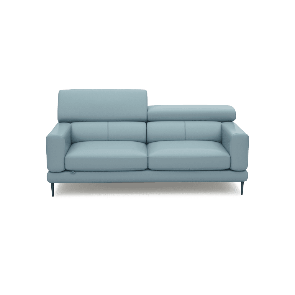 UNIQ - Pull-Out Fabric / Leather Sofa (3-seater)