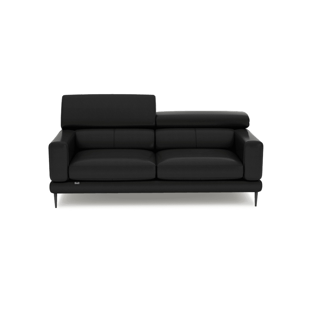 UNIQ - Pull-Out Fabric / Leather Sofa (3-seater)