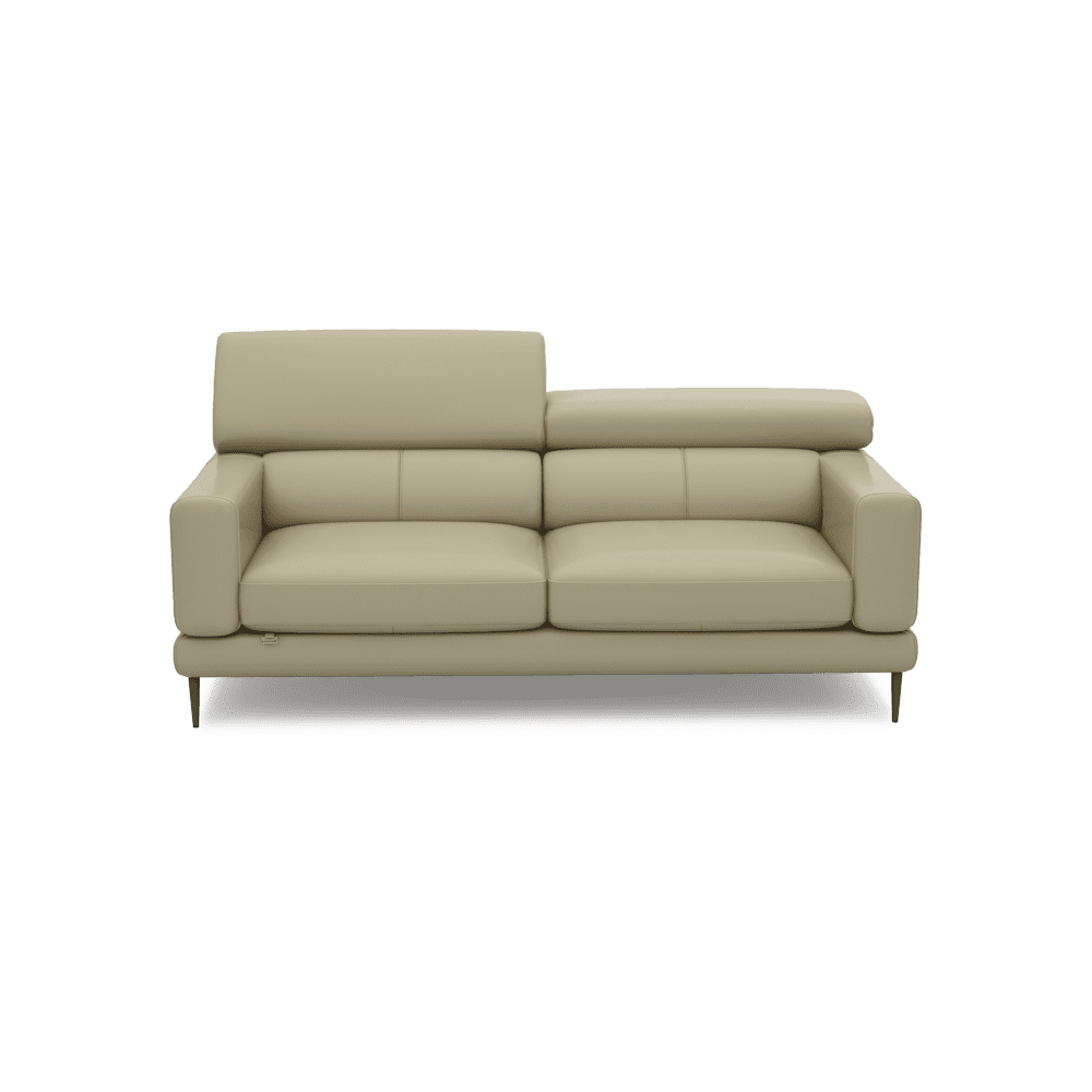 UNIQ - Pull-Out Fabric / Leather Sofa (3-seater)