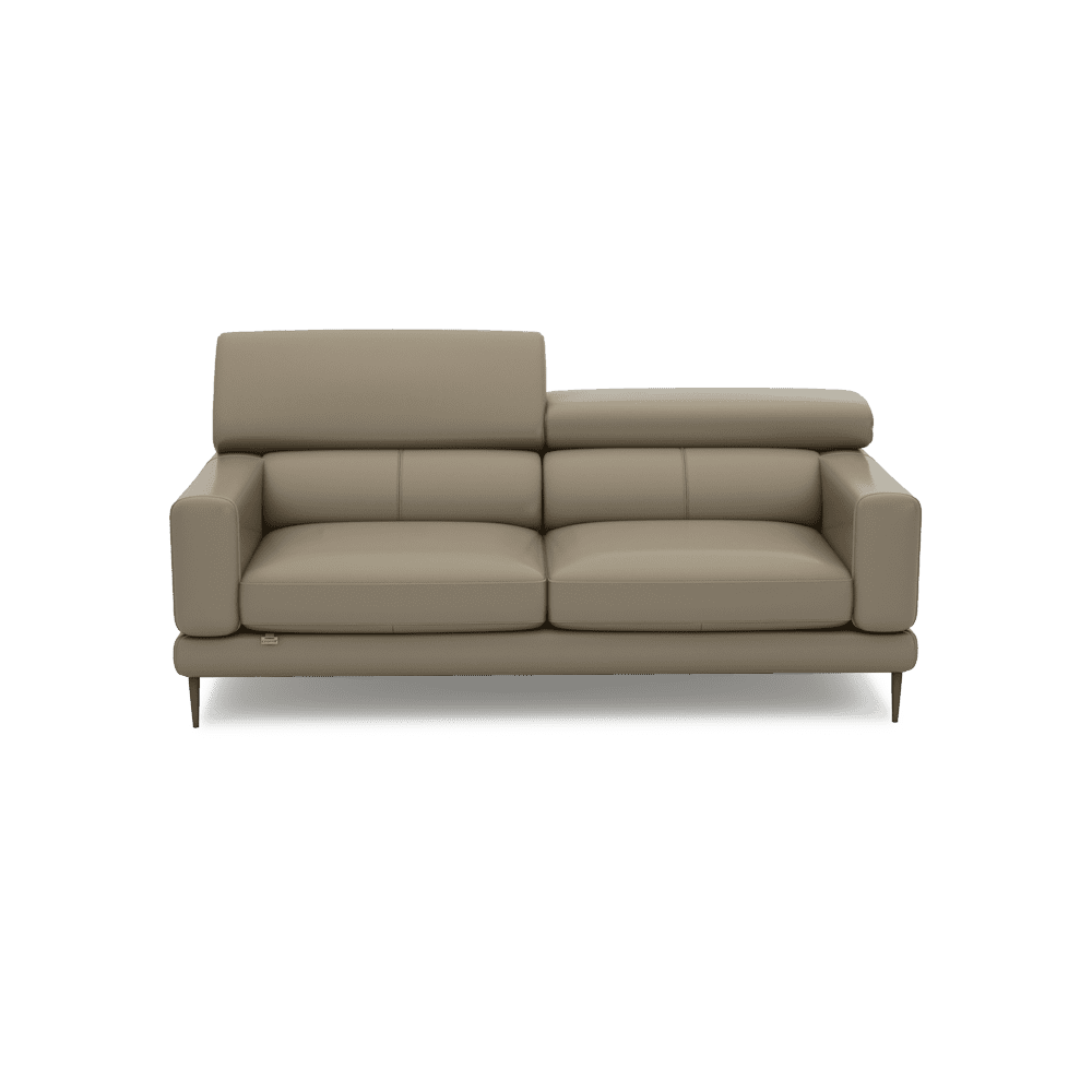 UNIQ - Pull-Out Fabric / Leather Sofa (3-seater)