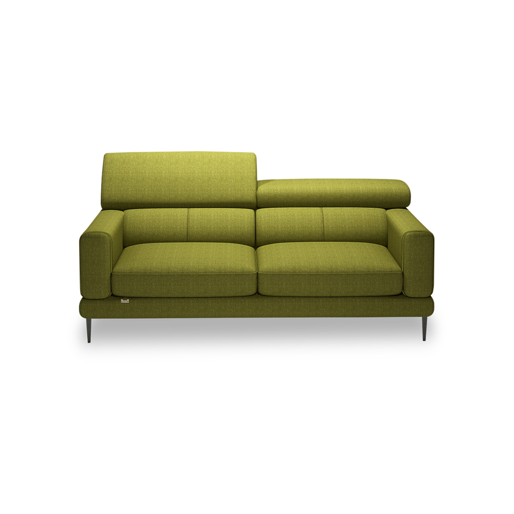 UNIQ - Pull-Out Fabric / Leather Sofa (3-seater)