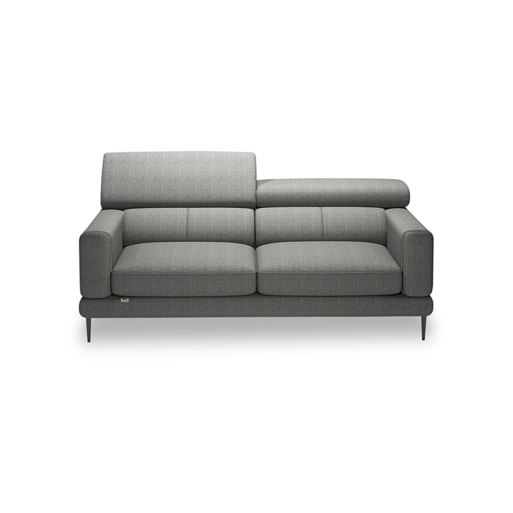 UNIQ - Pull-Out Fabric / Leather Sofa (3-seater)