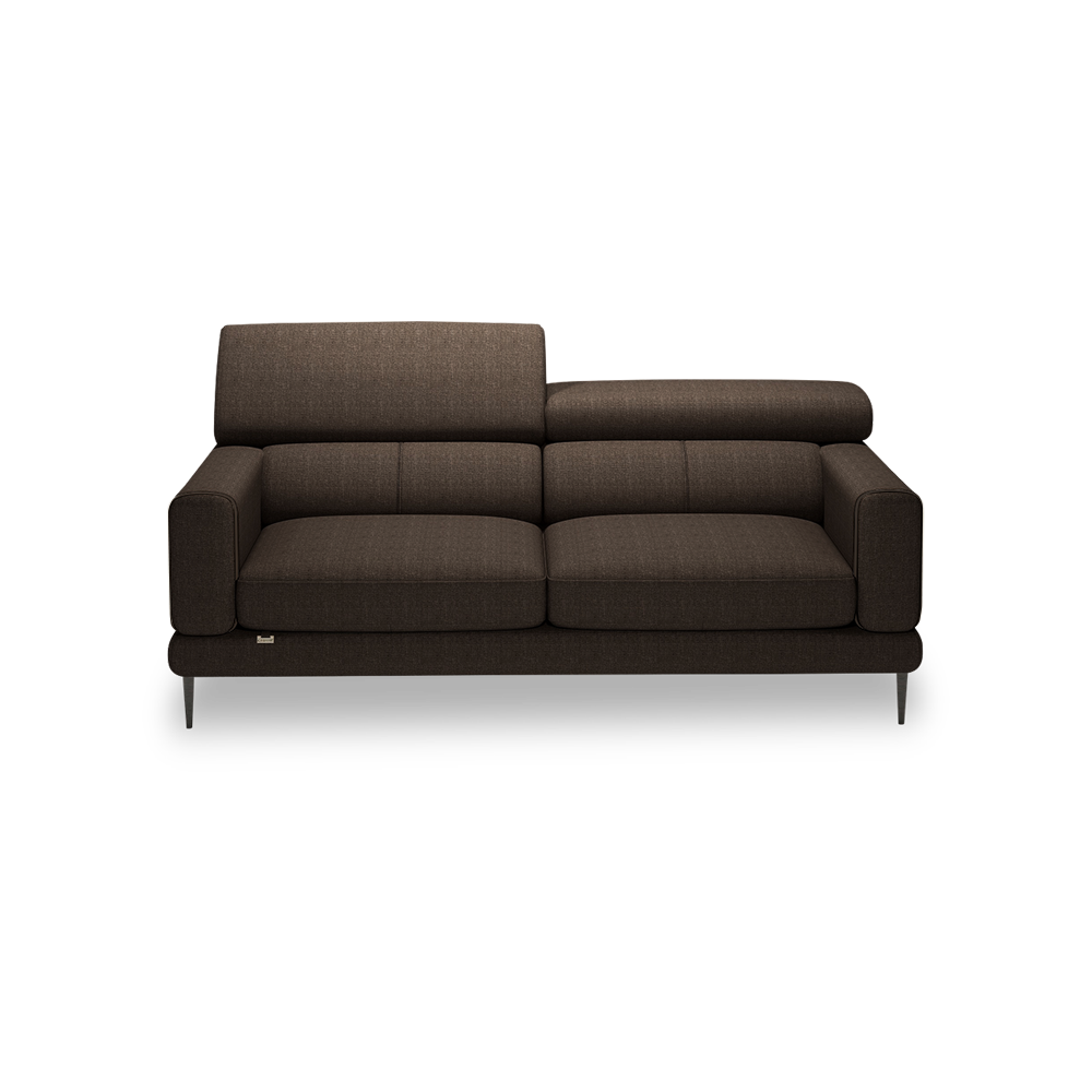 UNIQ - Pull-Out Fabric / Leather Sofa (3-seater)