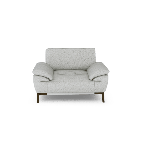 FIBSEN - Modular Fabric / Leather Sofa (1-seater)