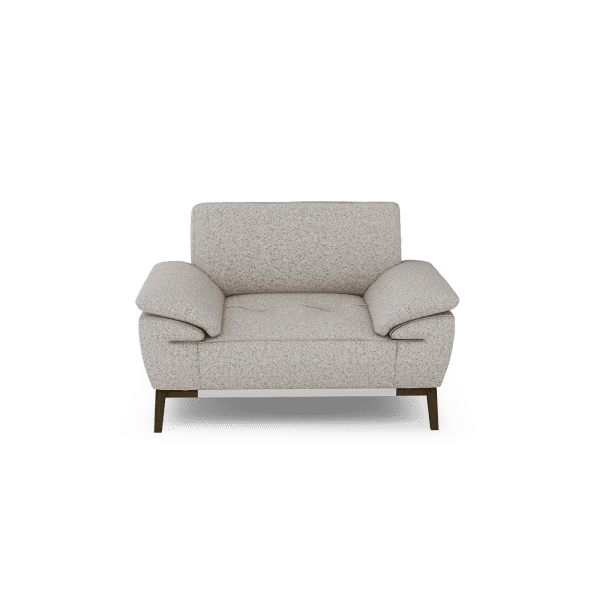 FIBSEN - Modular Fabric / Leather Sofa (1-seater)