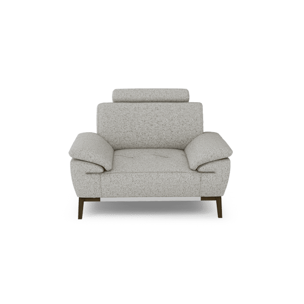 FIBSEN - Modular Fabric / Leather Sofa (1-seater)