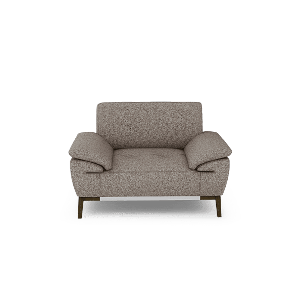 FIBSEN - Modular Fabric / Leather Sofa (1-seater)