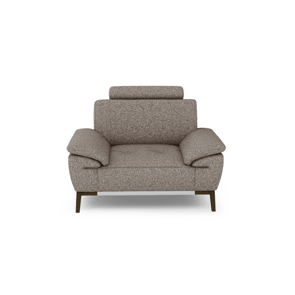 FIBSEN - Modular Fabric / Leather Sofa (1-seater)