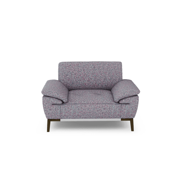 FIBSEN - Modular Fabric / Leather Sofa (1-seater)