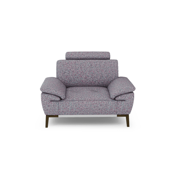 FIBSEN - Modular Fabric / Leather Sofa (1-seater)