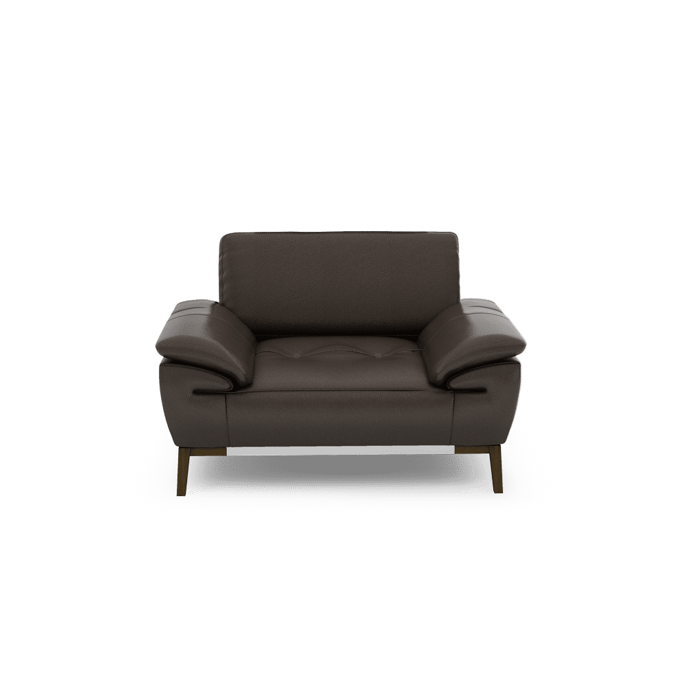 FIBSEN - Modular Fabric / Leather Sofa (1-seater)