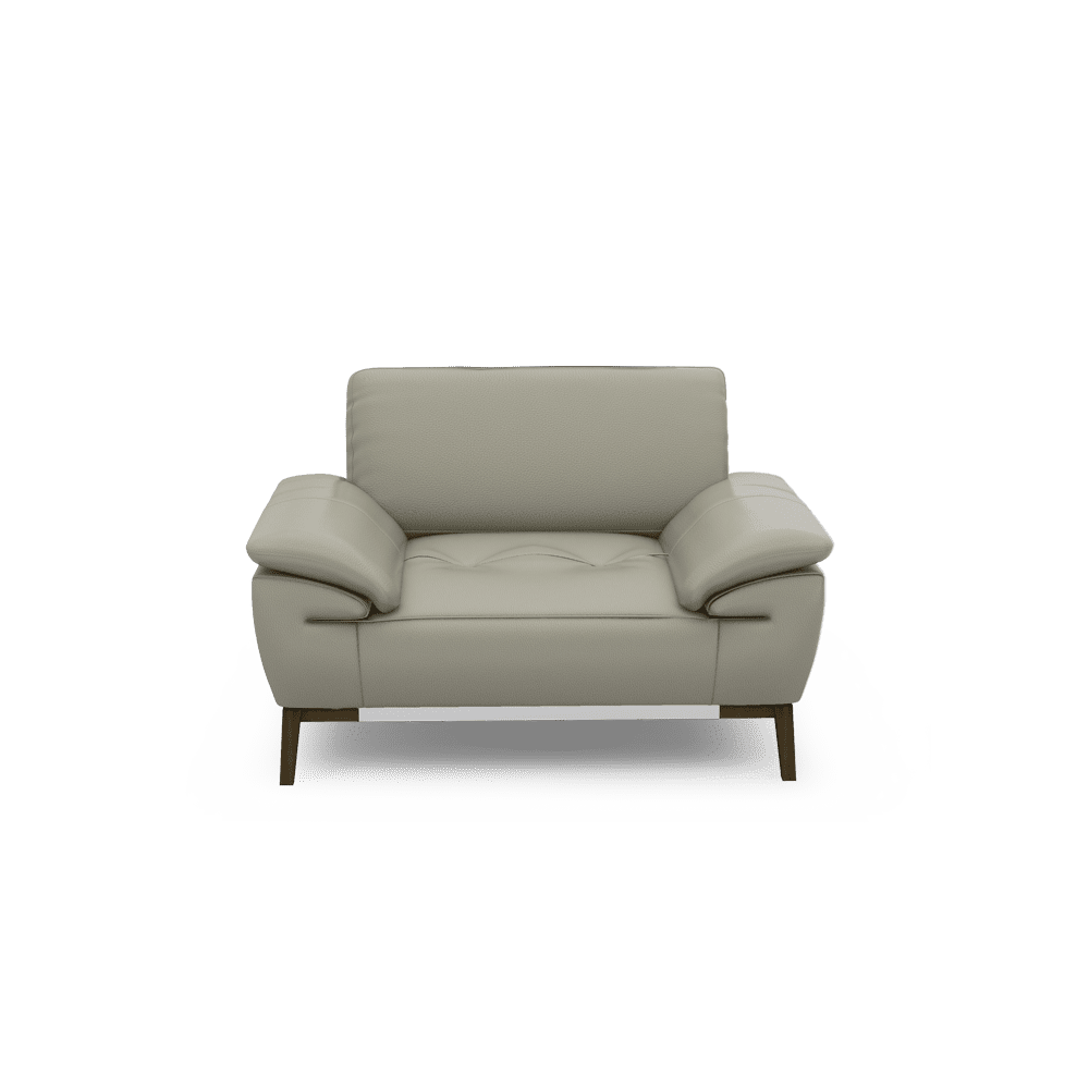 FIBSEN - Modular Fabric / Leather Sofa (1-seater)