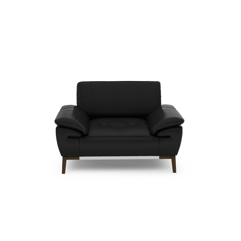 FIBSEN - Modular Fabric / Leather Sofa (1-seater)