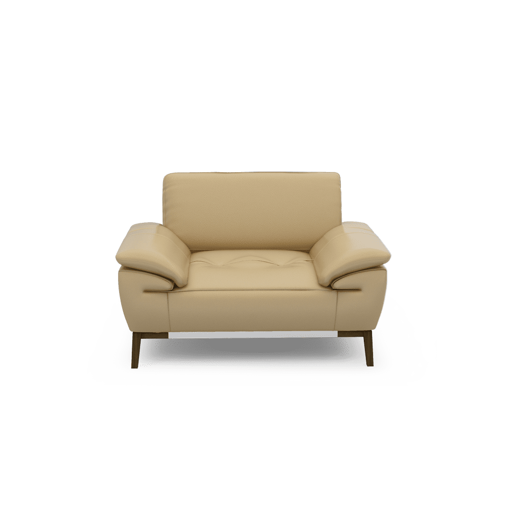 FIBSEN - Modular Fabric / Leather Sofa (1-seater)