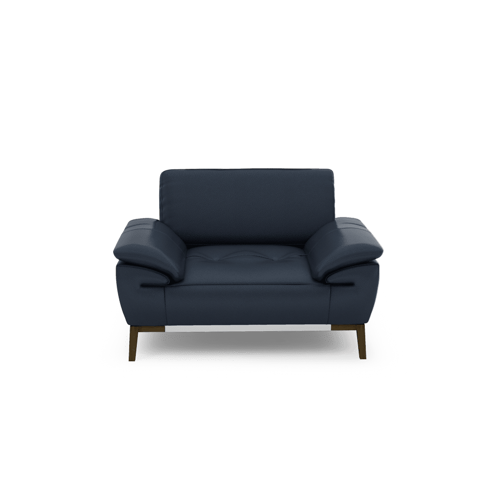 FIBSEN - Modular Fabric / Leather Sofa (1-seater)