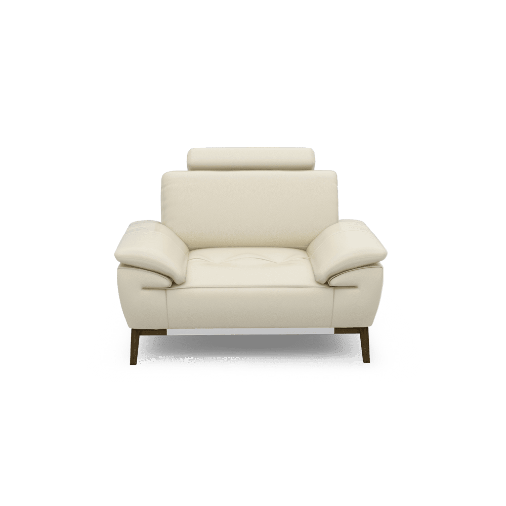 FIBSEN - Modular Fabric / Leather Sofa (1-seater)