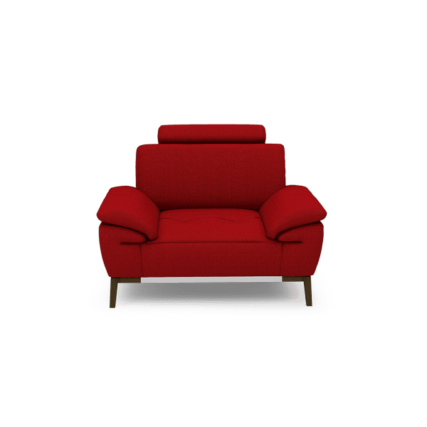FIBSEN - Modular Fabric / Leather Sofa (1-seater)