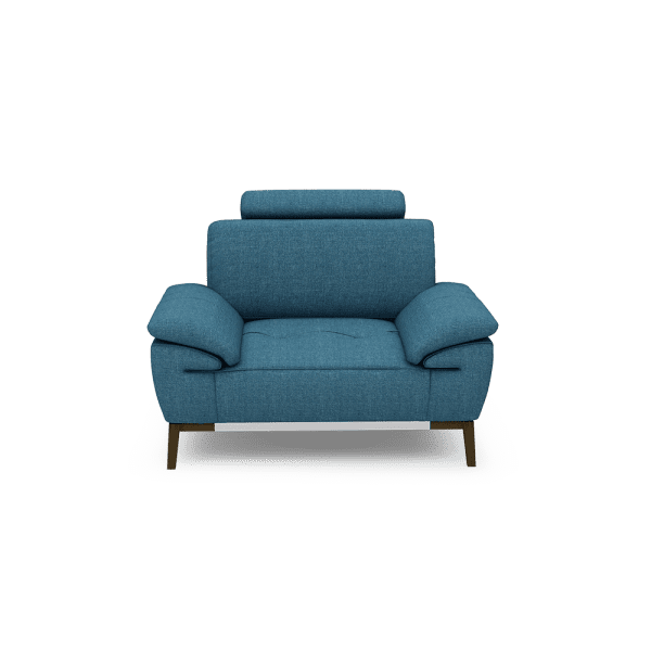 FIBSEN - Modular Fabric / Leather Sofa (1-seater)