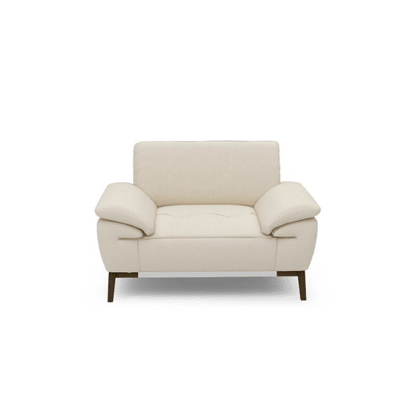 FIBSEN - Modular Fabric / Leather Sofa (1-seater)