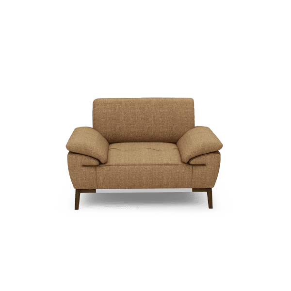 FIBSEN - Modular Fabric / Leather Sofa (1-seater)