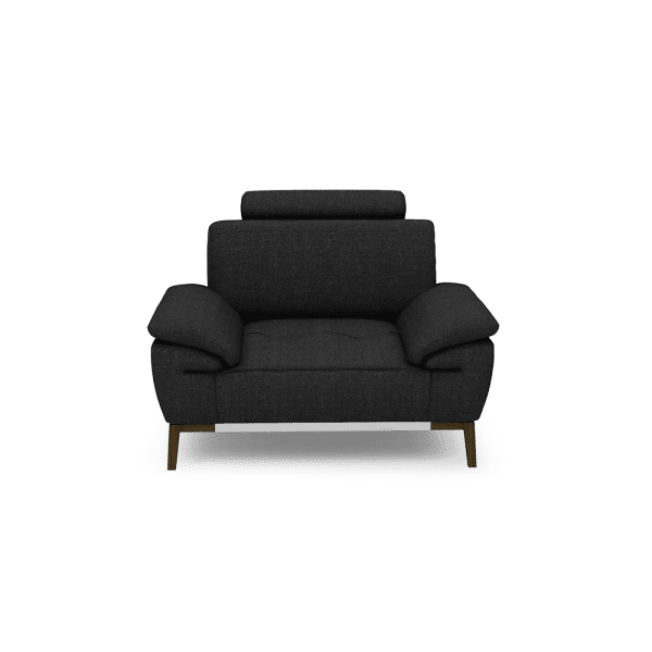 FIBSEN - Modular Fabric / Leather Sofa (1-seater)