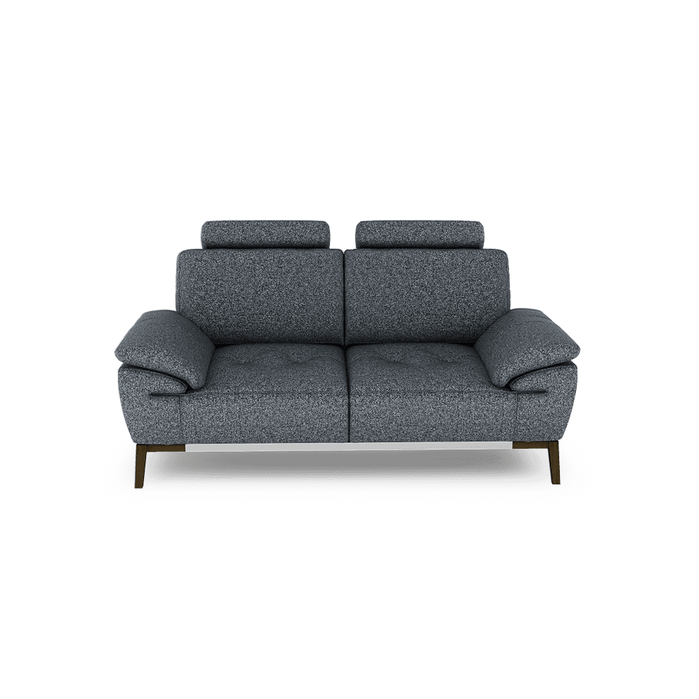 FIBSEN - Modular Fabric / Leather Sofa (2-seater)