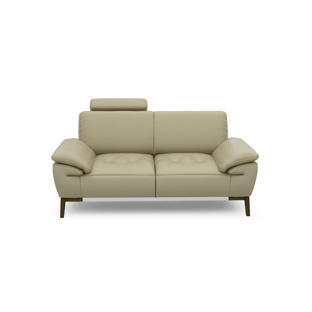 FIBSEN - Modular Fabric / Leather Sofa (2-seater)