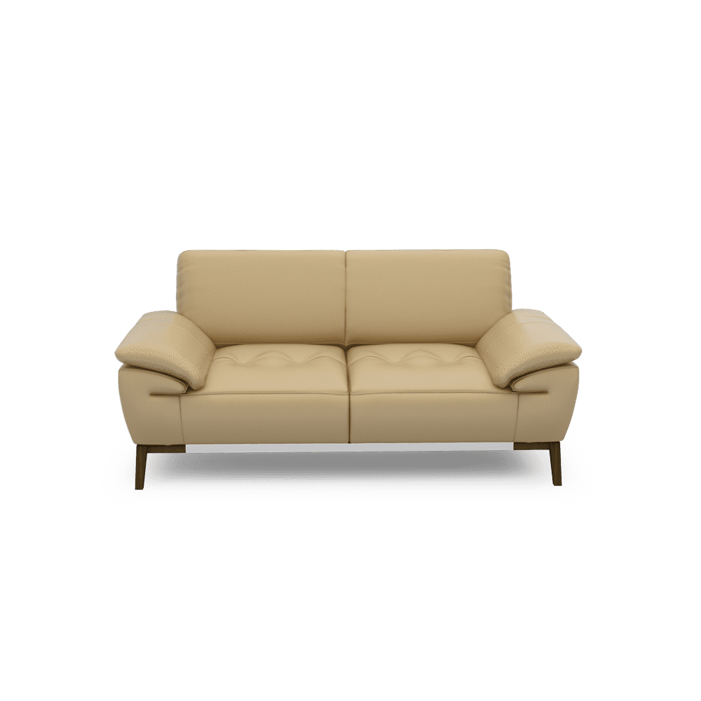 FIBSEN - Modular Fabric / Leather Sofa (2-seater)