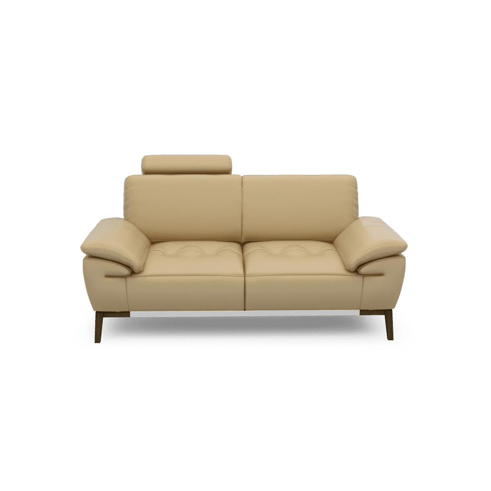 FIBSEN - Modular Fabric / Leather Sofa (2-seater)