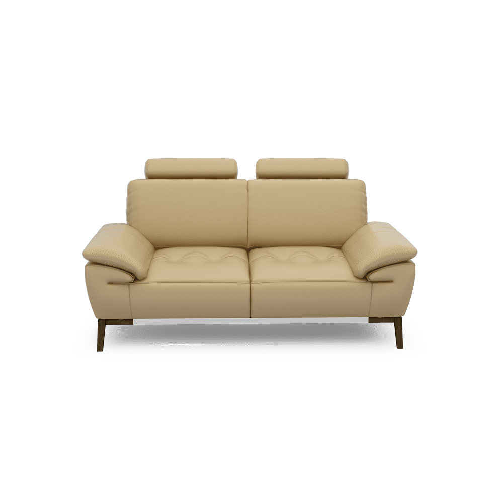FIBSEN - Modular Fabric / Leather Sofa (2-seater)