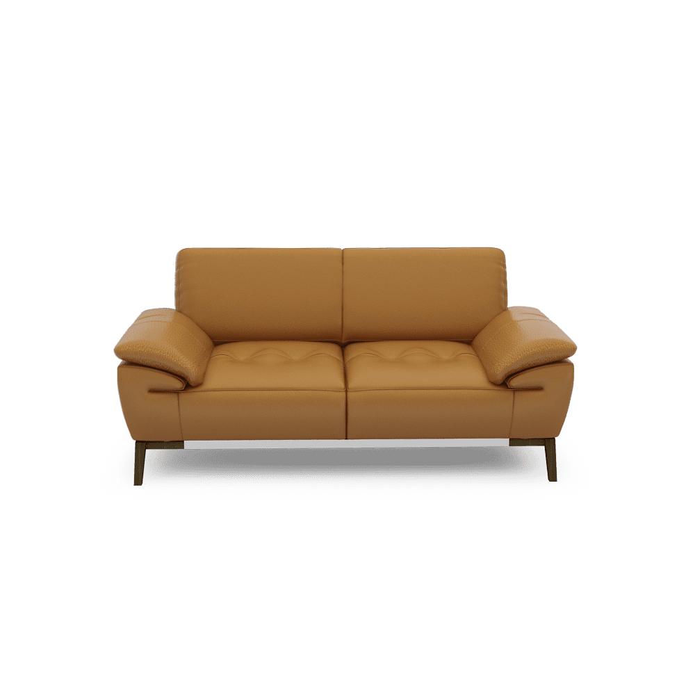 FIBSEN - Modular Fabric / Leather Sofa (2-seater)