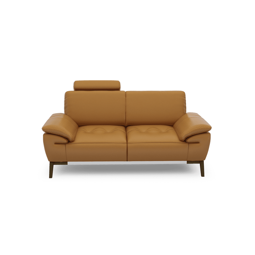 FIBSEN - Modular Fabric / Leather Sofa (2-seater)