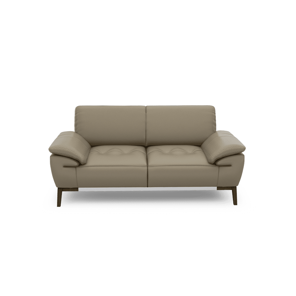 FIBSEN - Modular Fabric / Leather Sofa (2-seater)