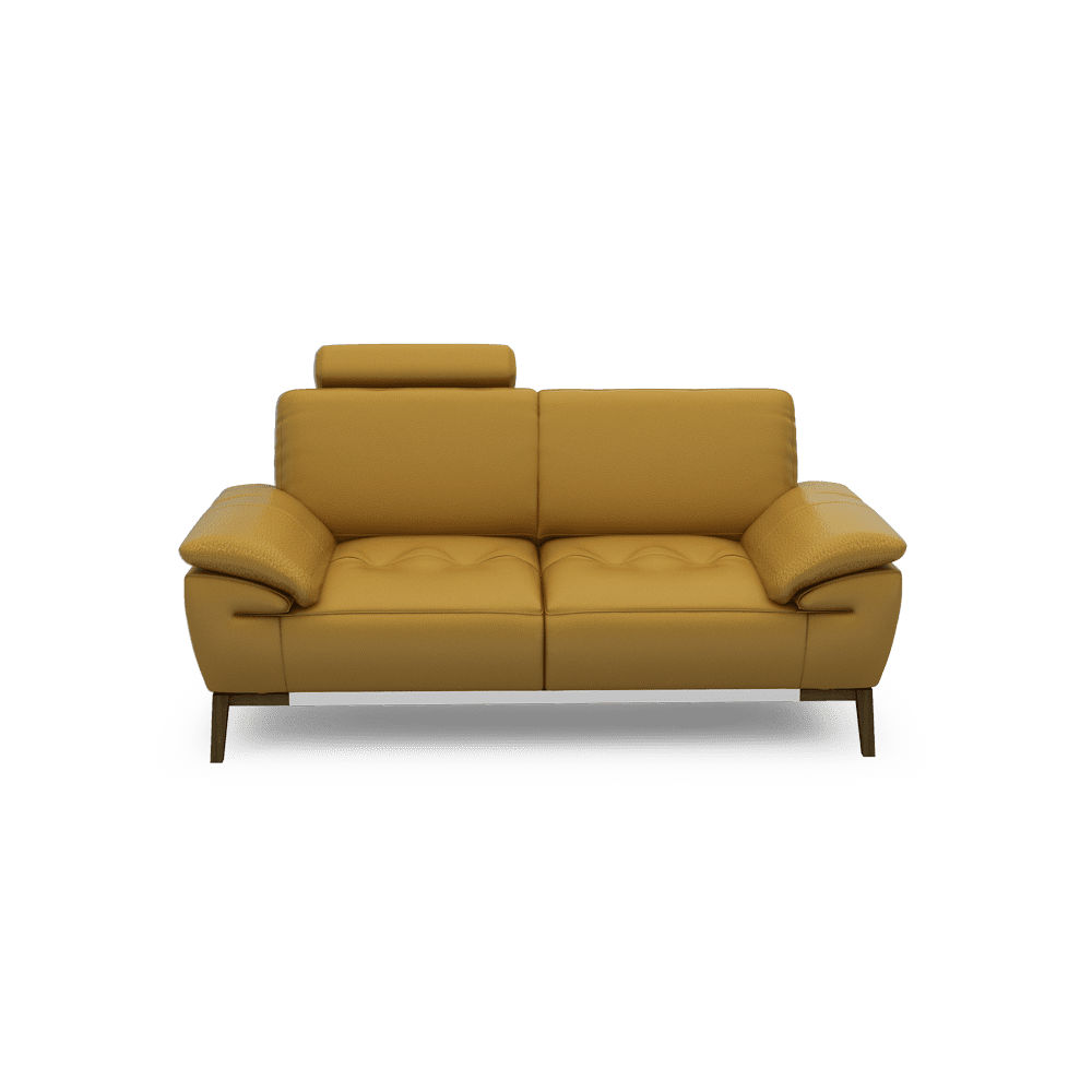 FIBSEN - Modular Fabric / Leather Sofa (2-seater)