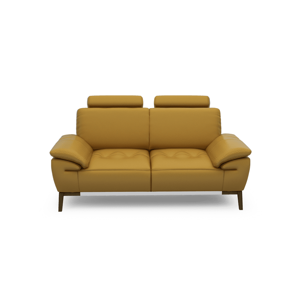 FIBSEN - Modular Fabric / Leather Sofa (2-seater)
