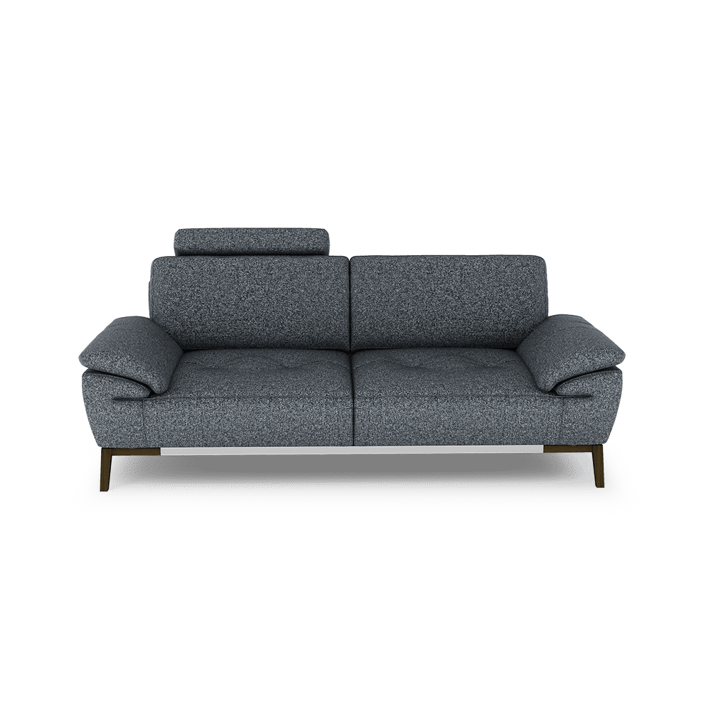 FIBSEN - Modular Fabric / Leather Sofa (3-seater)