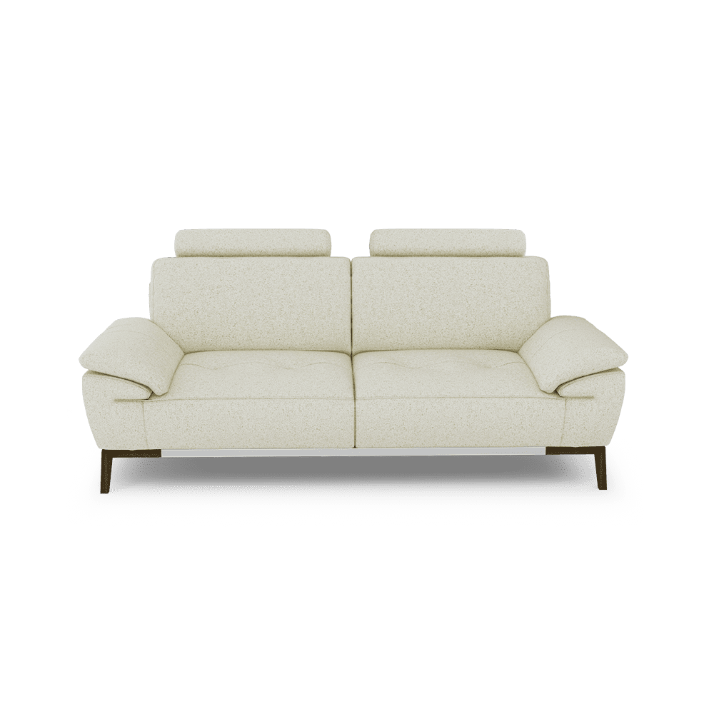 FIBSEN - Modular Fabric / Leather Sofa (3-seater)