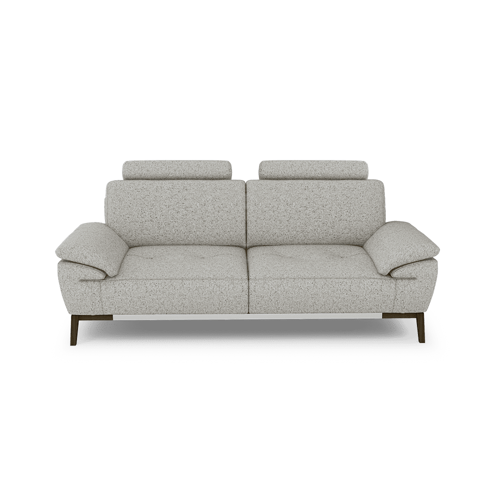 FIBSEN - Modular Fabric / Leather Sofa (3-seater)