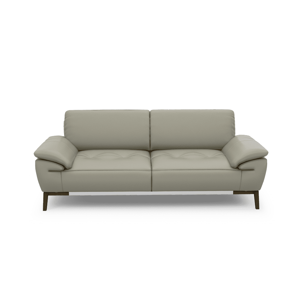 FIBSEN - Modular Fabric / Leather Sofa (3-seater)