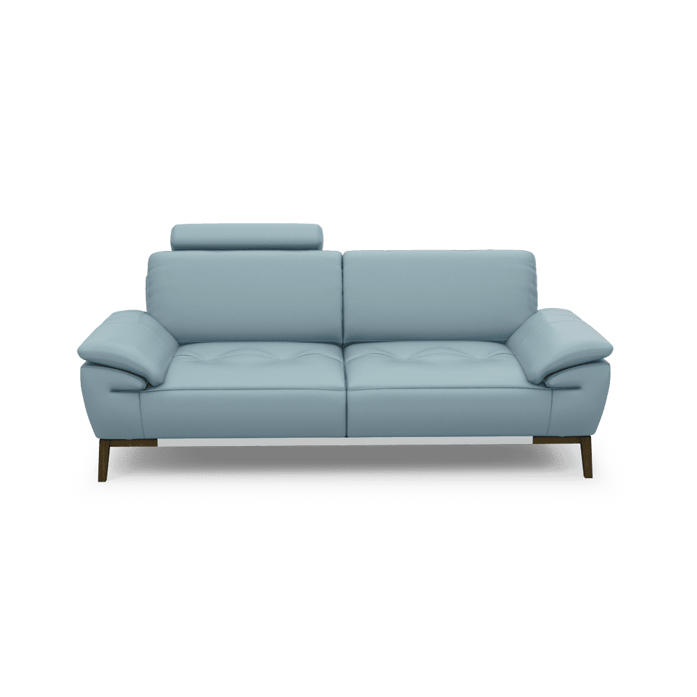 FIBSEN - Modular Fabric / Leather Sofa (3-seater)