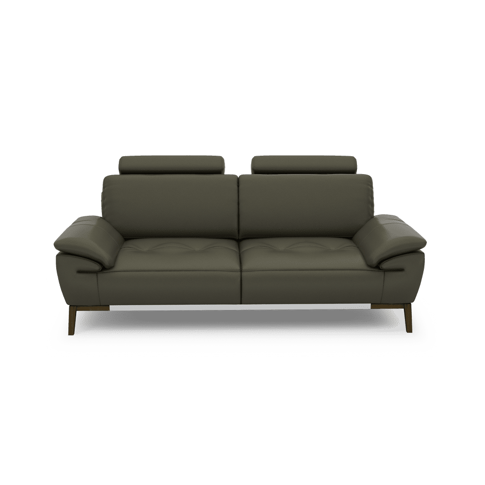 FIBSEN - Modular Fabric / Leather Sofa (3-seater)