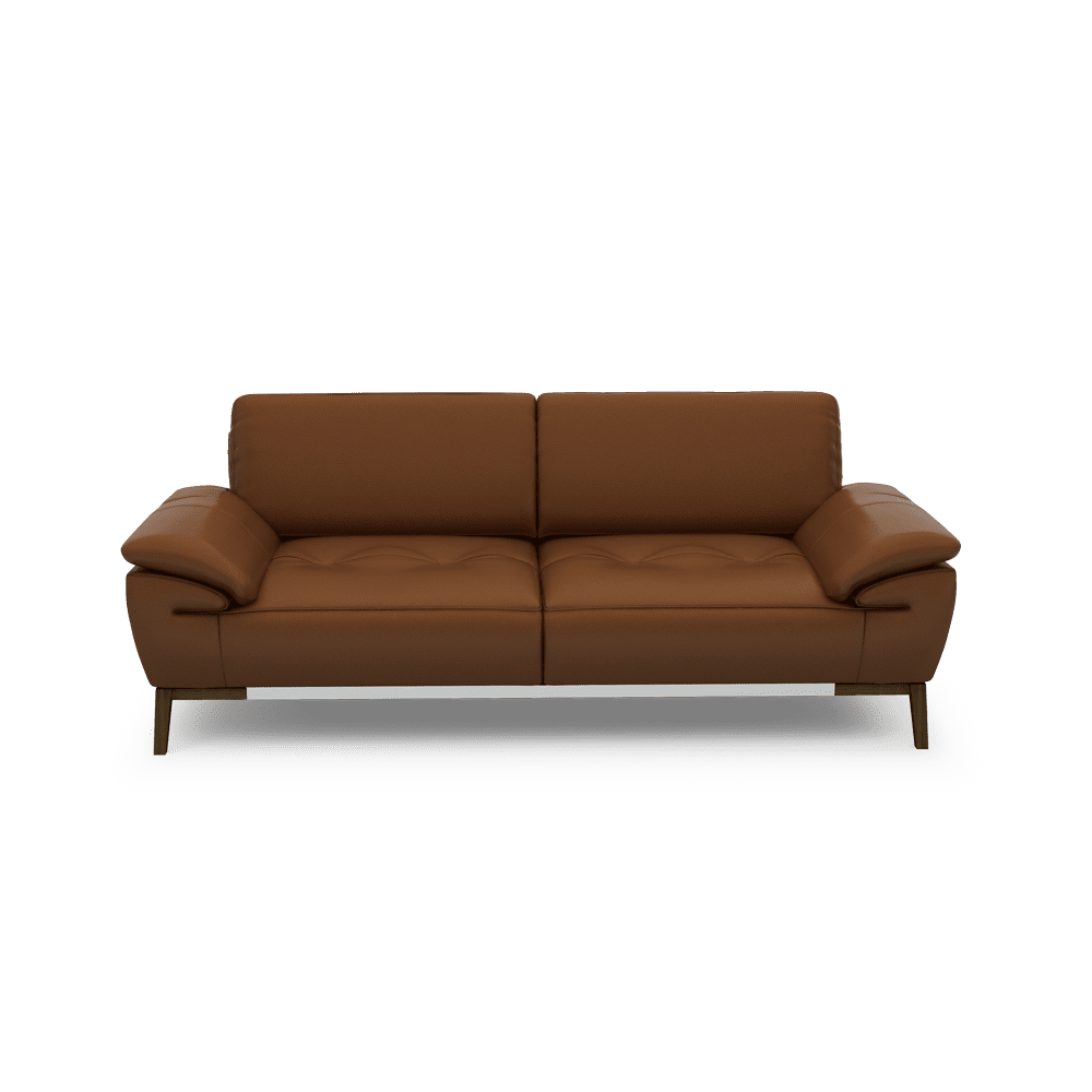 FIBSEN - Modular Fabric / Leather Sofa (3-seater)