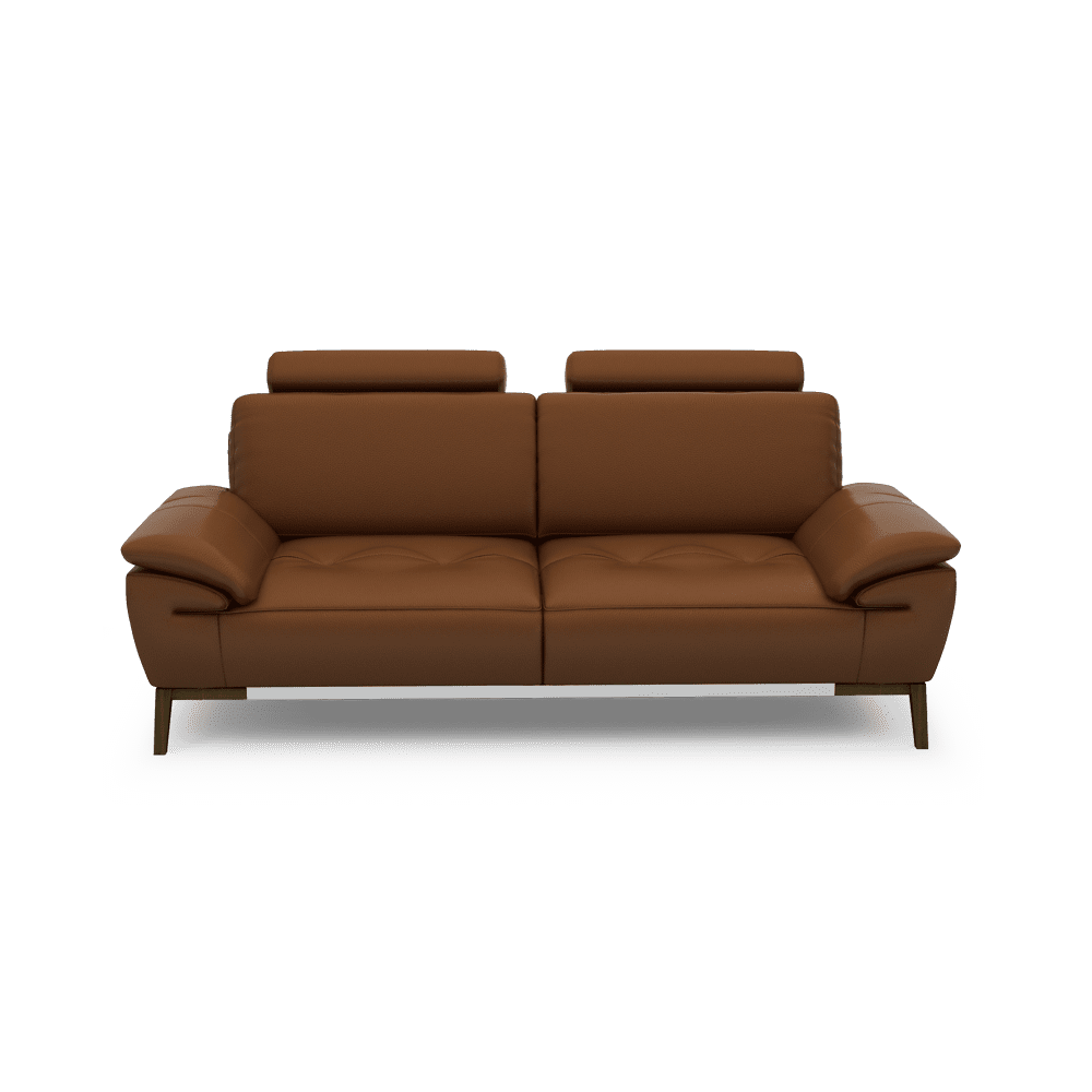 FIBSEN - Modular Fabric / Leather Sofa (3-seater)