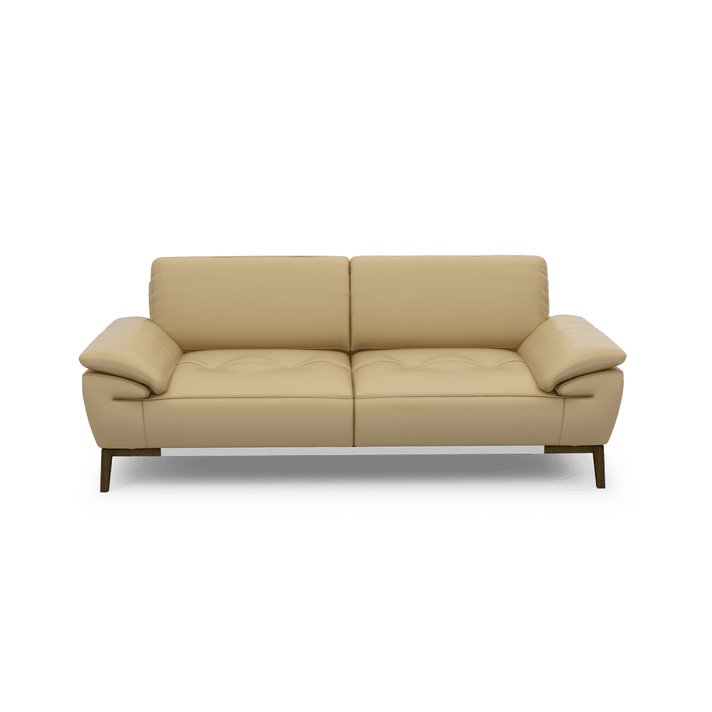 FIBSEN - Modular Fabric / Leather Sofa (3-seater)