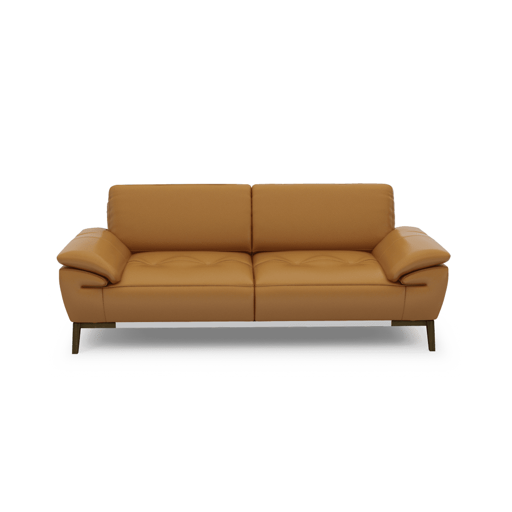 FIBSEN - Modular Fabric / Leather Sofa (3-seater)