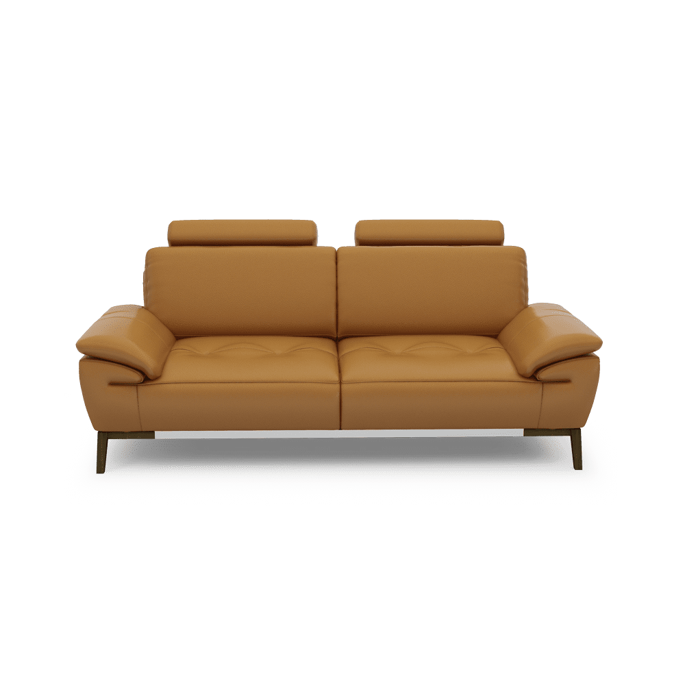 FIBSEN - Modular Fabric / Leather Sofa (3-seater)